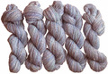 Hand spun wool. Moonstone blue 1864